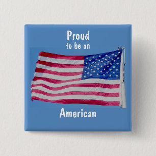 American Flag Badge