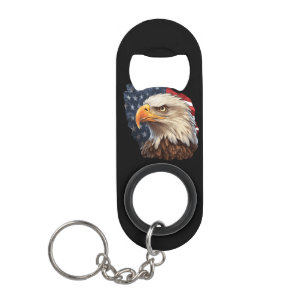 American Flag Bald Eagle