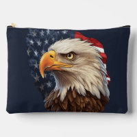 American Flag Bald Eagle