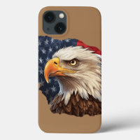 American Flag Bald Eagle
