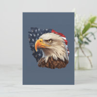 American Flag Bald Eagle