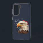 American Flag Bald Eagle Samsung Galaxy Case<br><div class="desc">Showcase your patriotism with our stunning American Flag Patriotic Eagle design, featuring the majestic bald eagle set against a backdrop of the iconic American flag. This captivating imagery embodies the spirit of freedom and pride, making it the perfect symbol to display on a wide range of products. Whether you're looking...</div>