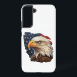 American Flag Bald Eagle Samsung Galaxy Case<br><div class="desc">Showcase your patriotism with our stunning American Flag Patriotic Eagle design, featuring the majestic bald eagle set against a backdrop of the iconic American flag. This captivating imagery embodies the spirit of freedom and pride, making it the perfect symbol to display on a wide range of products. Whether you're looking...</div>