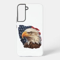 American Flag Bald Eagle