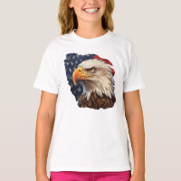 American Flag Bald Eagle