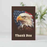 American Flag Bald Eagle