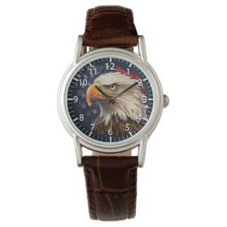 American Flag Bald Eagle Watch