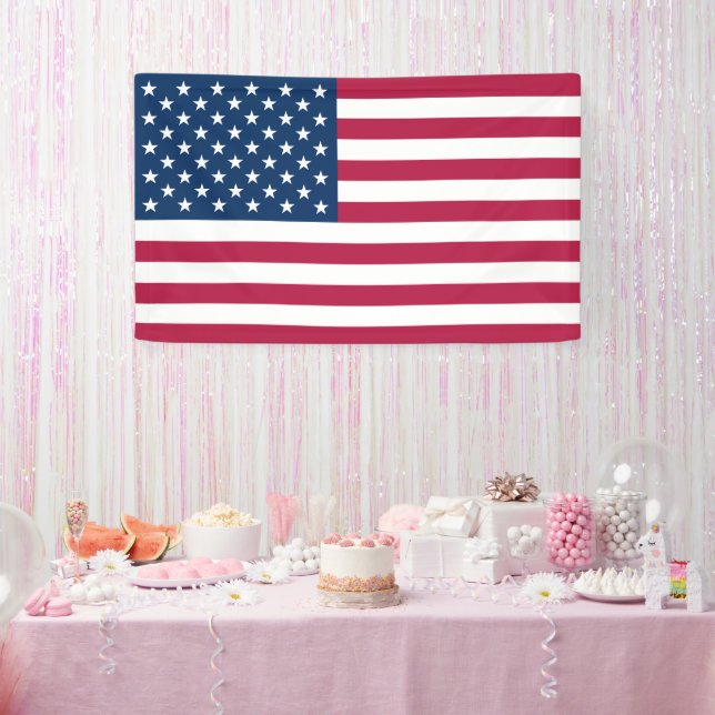 American flag banner (Party)