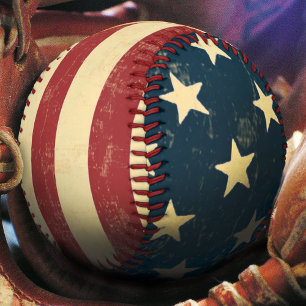 American Flag Baseball