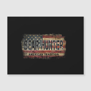 American Flag Bear Hunter