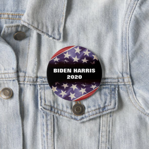 American Flag BIDEN HARRIS 2020 Campaign 7.5 Cm Round Badge