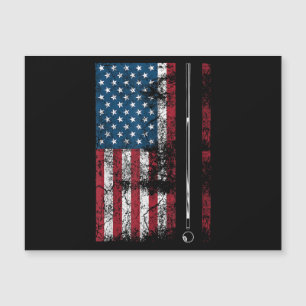 American Flag Billiard Stick Cute Table Game Funny