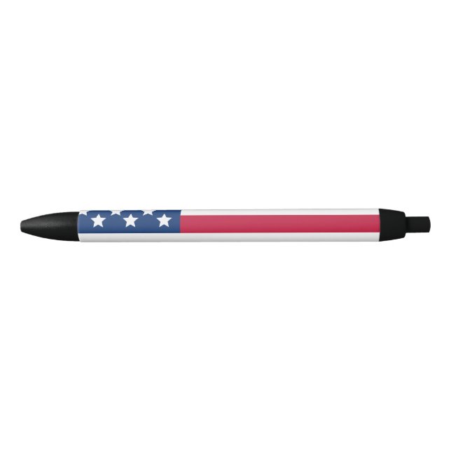American Flag Black Ink Pen (Front)