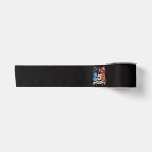 American Flag Bow 250th Anniversary Patriotic  Satin Ribbon