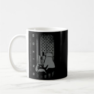 American Flag Boxing For Women Kids Men Coffee Mug