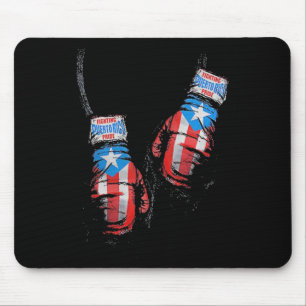 American Flag Boxing Usa Gloves Gym Boxer Fitness Mouse Mat