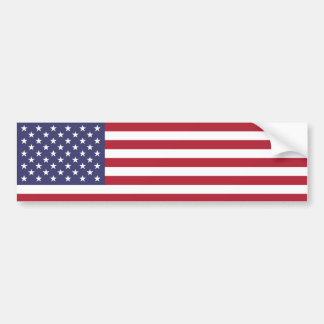 American Flag Bumper Sticker