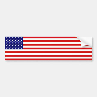 American Flag Bumper Sticker