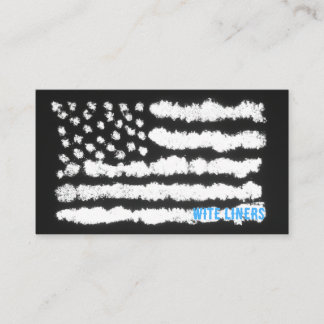 American Flag Business Cards