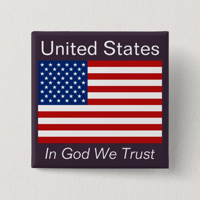 American Flag Button (Front)