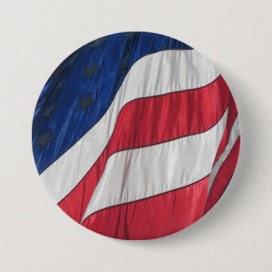 American Flag Button