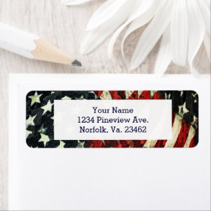 American Flag-Camouflage by Shirley Taylor