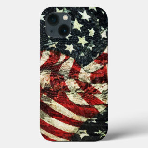 American Flag-Camouflage by Shirley Taylor iPhone 13 Case