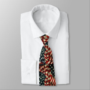 American Flag-Camouflage by Shirley Taylor Tie
