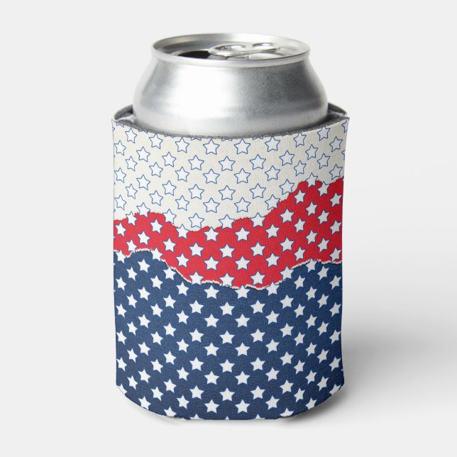 American Flag Can Cooler (Can Front)