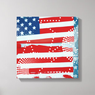 American Flag Canvas Print