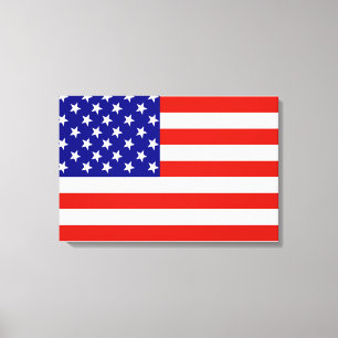 AMERICAN FLAG CANVAS PRINT