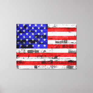 American Flag Canvas Print