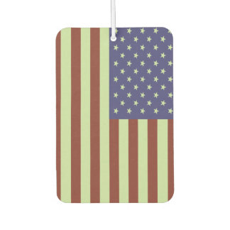 American Flag Car Air Freshener