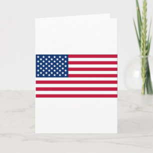 American Flag Card
