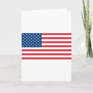 American Flag Card