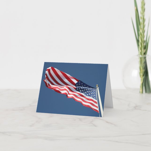 American Flag Card (Front)