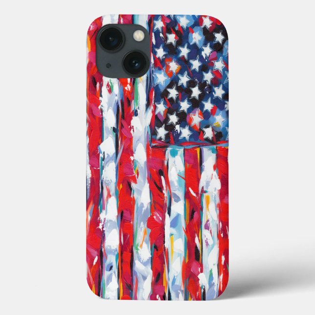 American Flag Case-Mate iPhone Case (Back)