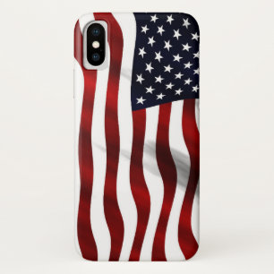 American Flag iPhone X Case