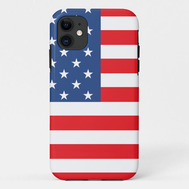 American Flag Case-Mate iPhone Case (Back)
