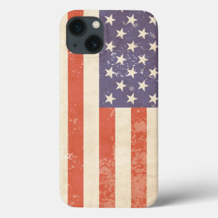 American Flag iPhone 13 Case