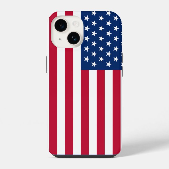 American Flag Cell Phone Case (Back)