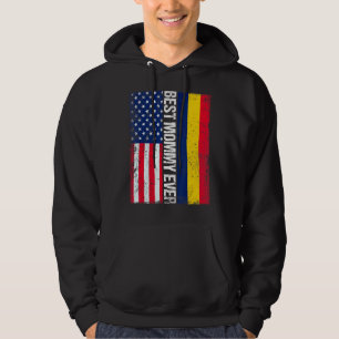 American Flag Chad Flag Best Mummy Ever Family Hoodie