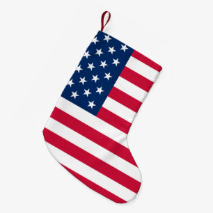 American Flag Christmas Stocking USA