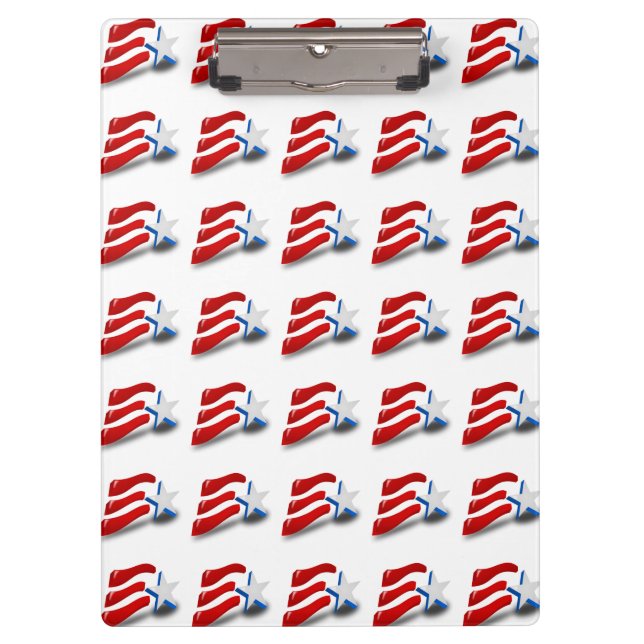 AMERICAN FLAG CLIPBOARD (Front)