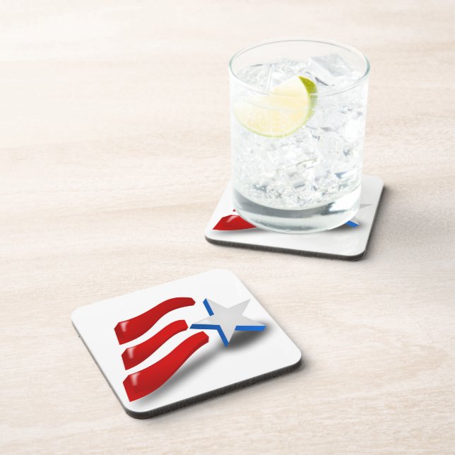 AMERICAN FLAG COASTER (Right Side)