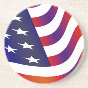 American Flag Coaster