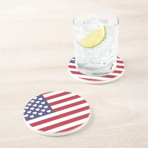 American flag  coaster