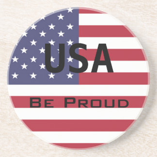 American Flag  Coaster