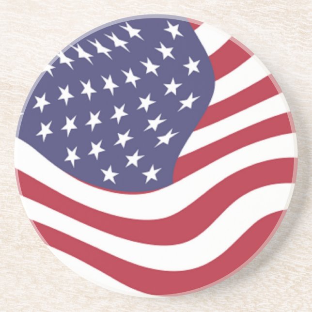 AMERICAN FLAG COASTER (Front)
