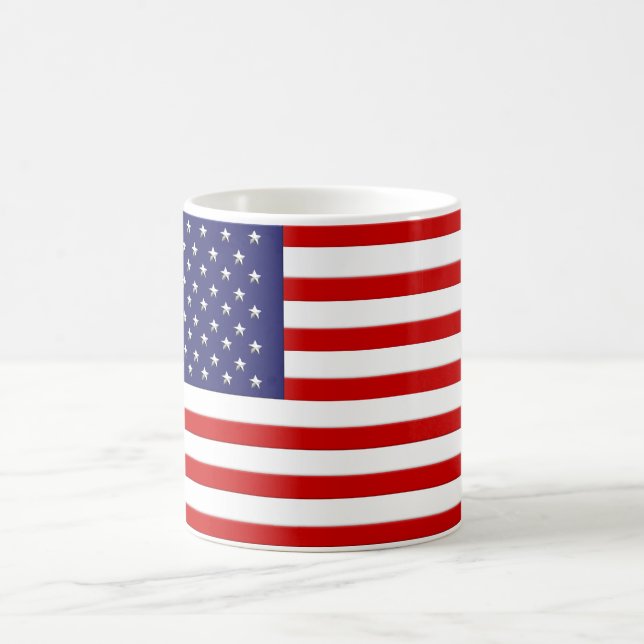 American Flag Coffee Mug (Center)